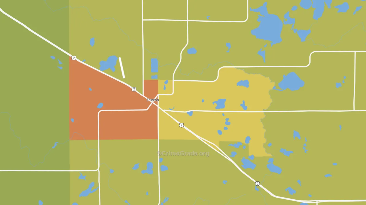 56542, MN Map of Drug-Related Crime Rates