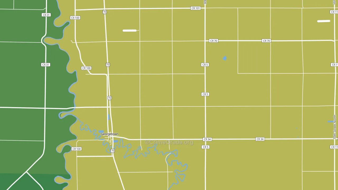 56546, MN Map of Drug-Related Crime Rates