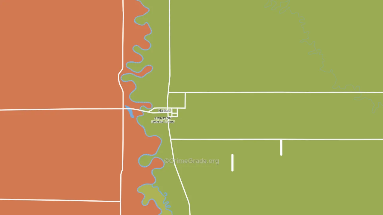56548, MN Map of Drug-Related Crime Rates