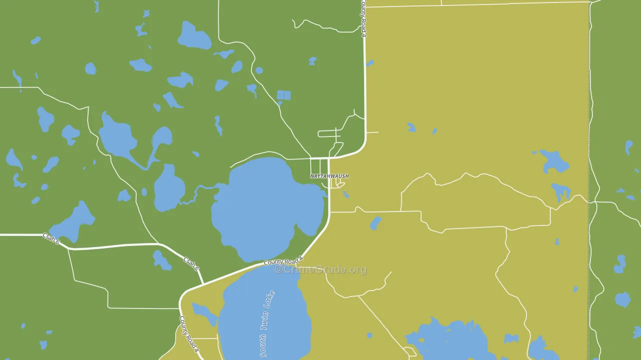 56566, MN Map of Drug-Related Crime Rates