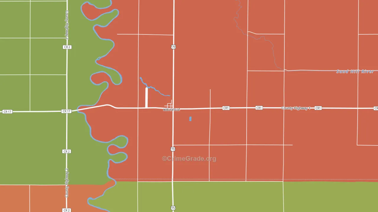 56568, MN Map of Drug-Related Crime Rates