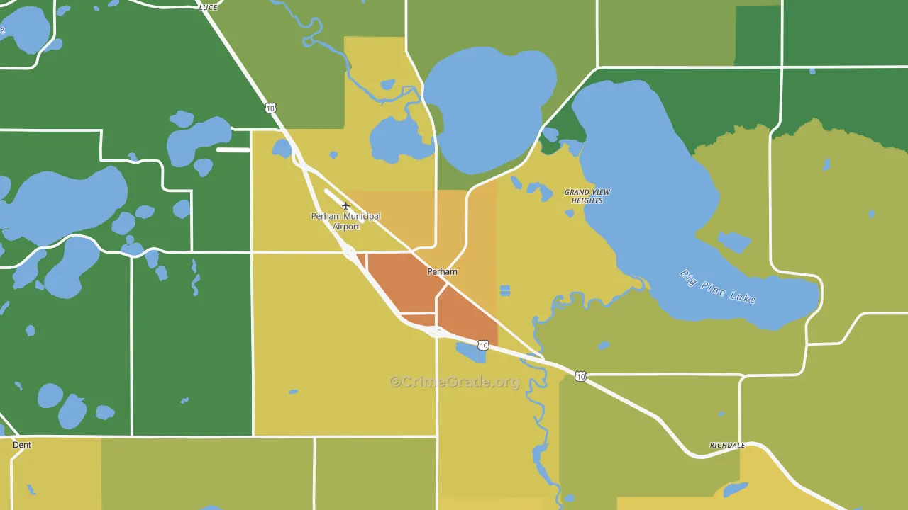 56573, MN Map of Drug-Related Crime Rates