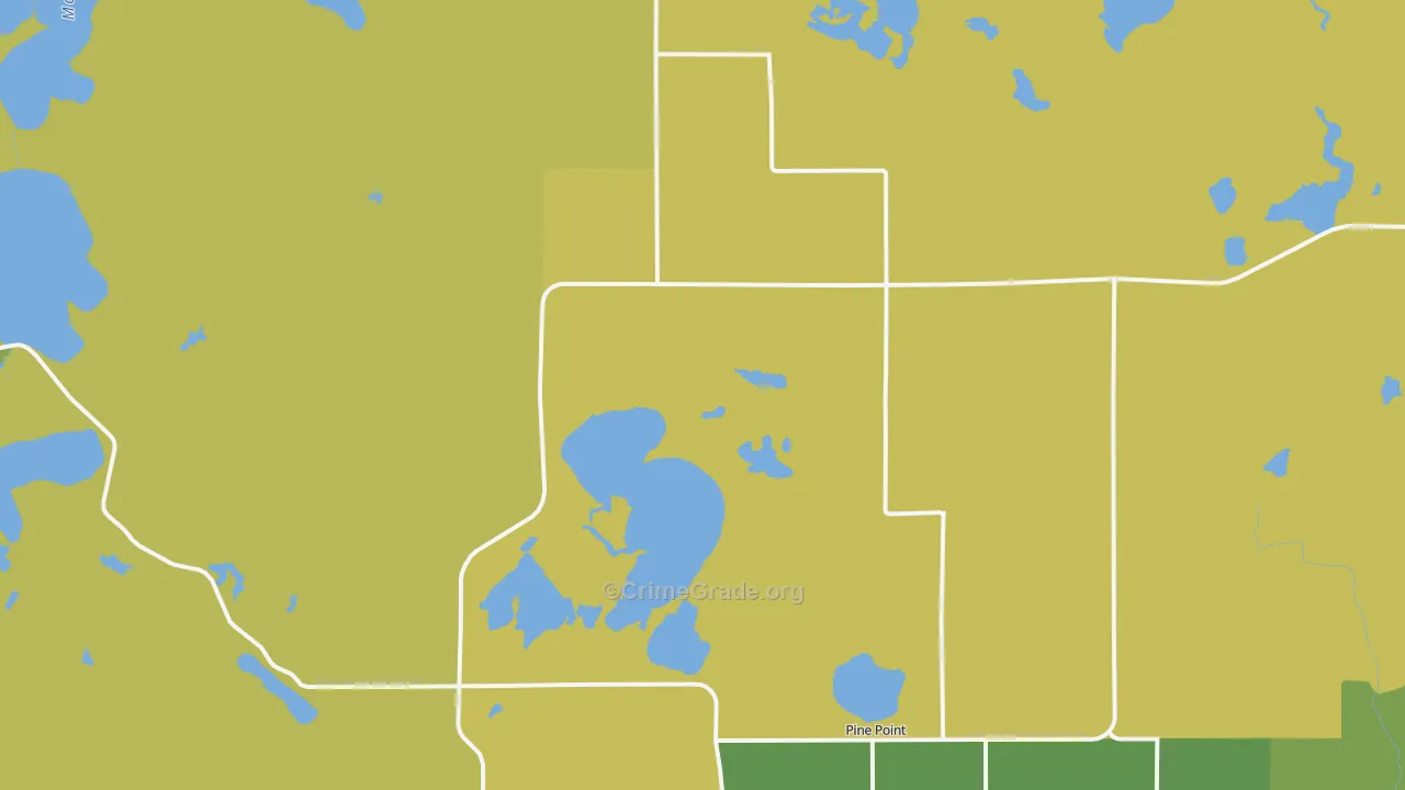56575, MN Map of Drug-Related Crime Rates