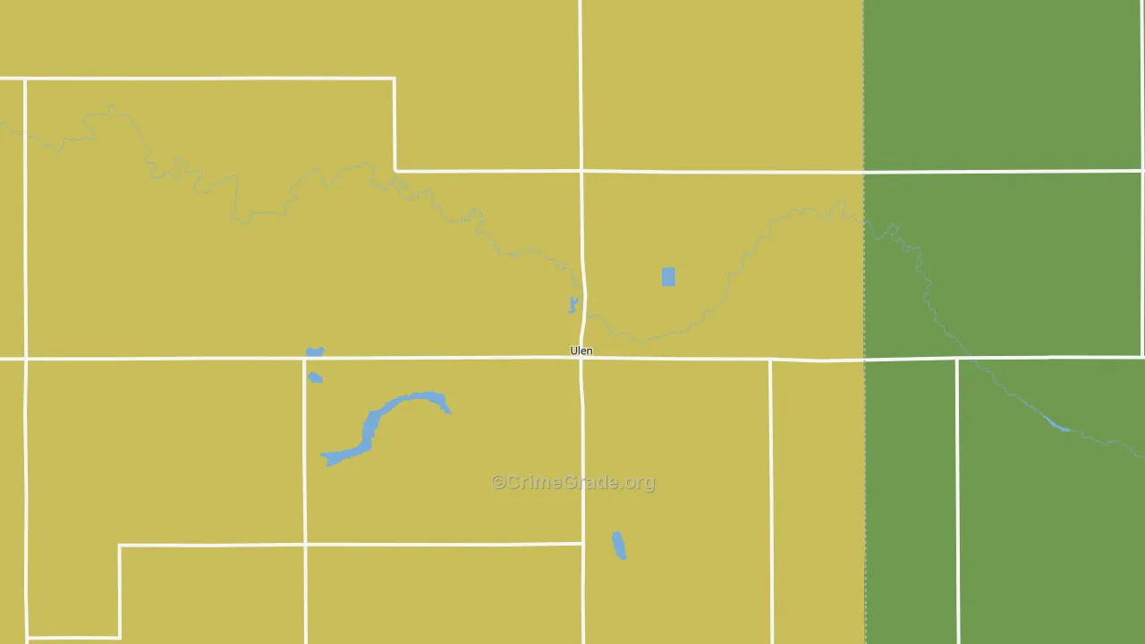 56585, MN Map of Drug-Related Crime Rates