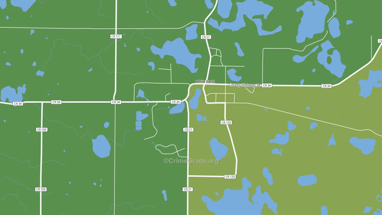 56591, MN Map of Drug-Related Crime Rates