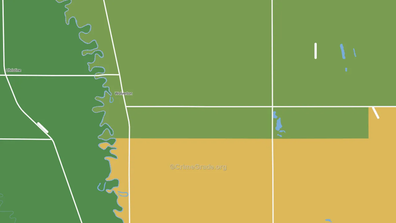 56594, MN Map of Drug-Related Crime Rates