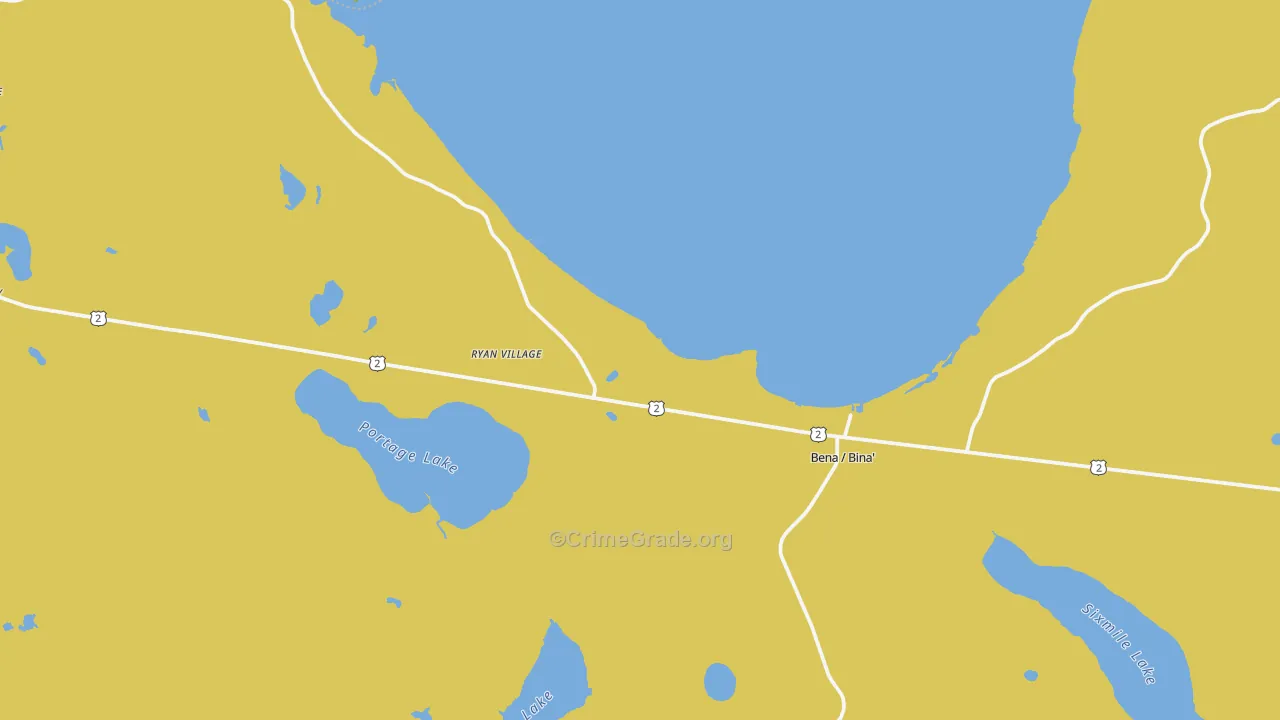 56626, MN Map of Drug-Related Crime Rates