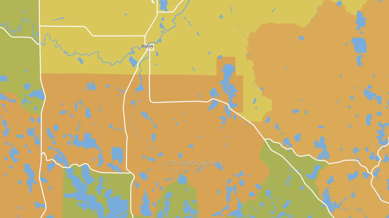 56628, MN Map of Drug-Related Crime Rates