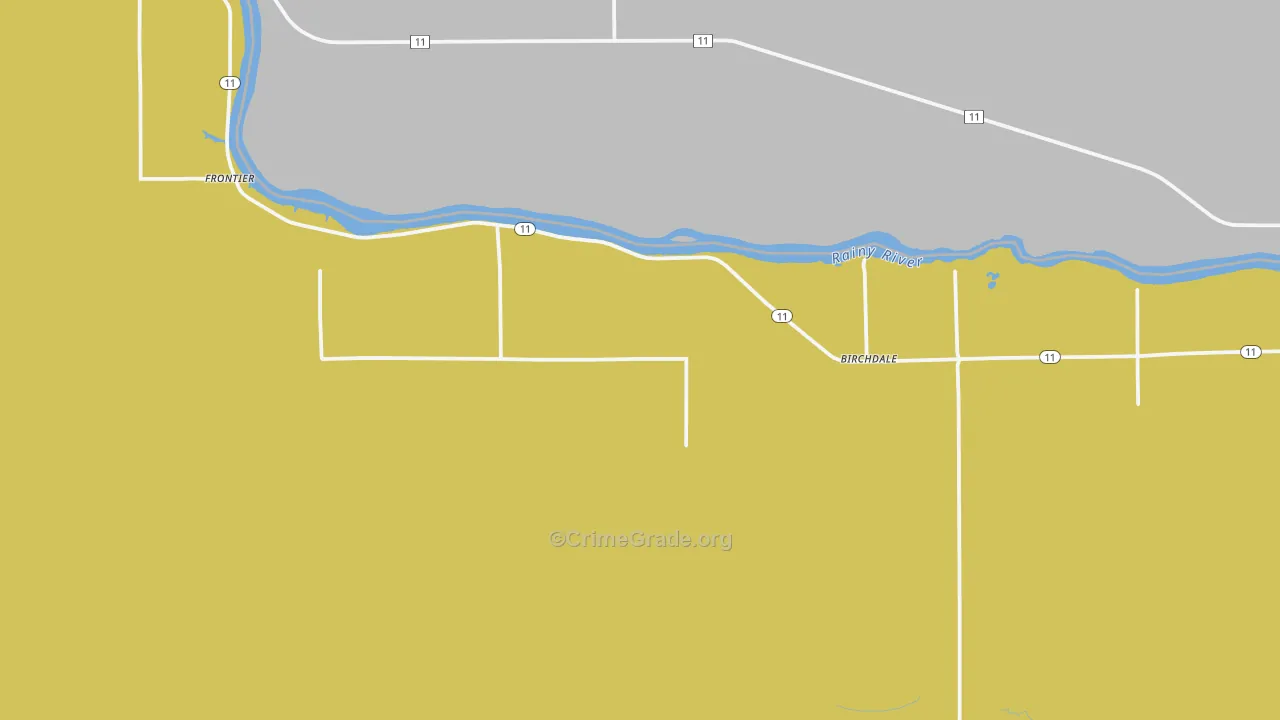 56629, MN Map of Drug-Related Crime Rates