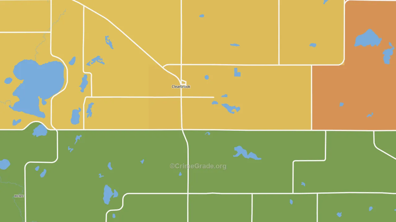 56634, MN Map of Drug-Related Crime Rates