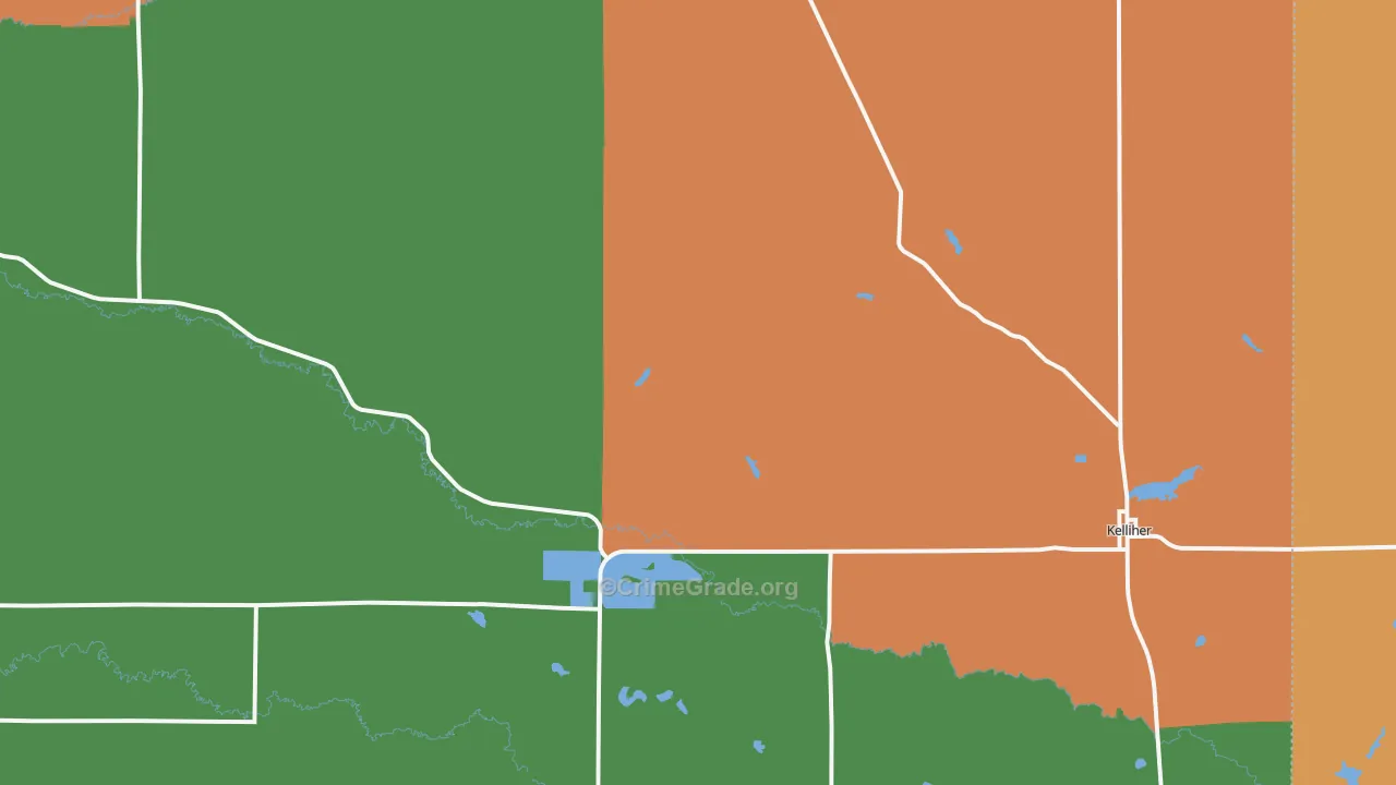 56650, MN Map of Drug-Related Crime Rates