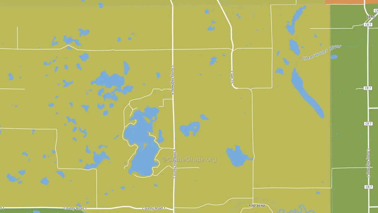 56651, MN Map of Drug-Related Crime Rates