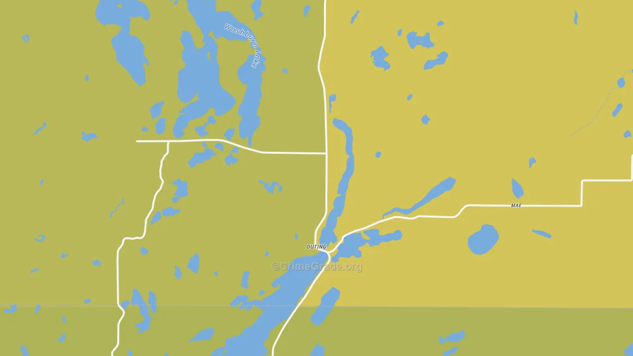 56662, MN Map of Drug-Related Crime Rates
