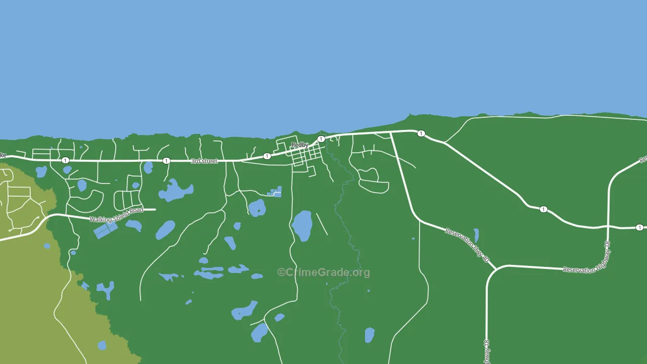 56670, MN Map of Drug-Related Crime Rates