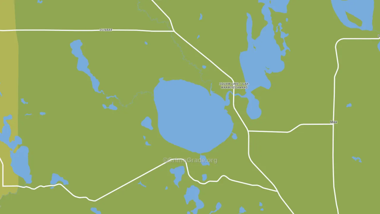 56681, MN Map of Drug-Related Crime Rates