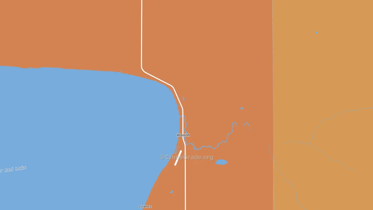 56685, MN Map of Drug-Related Crime Rates