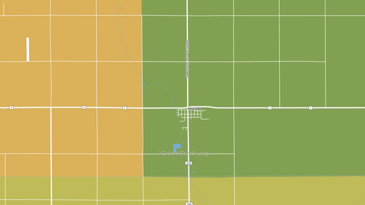 56710, MN Map of Drug-Related Crime Rates