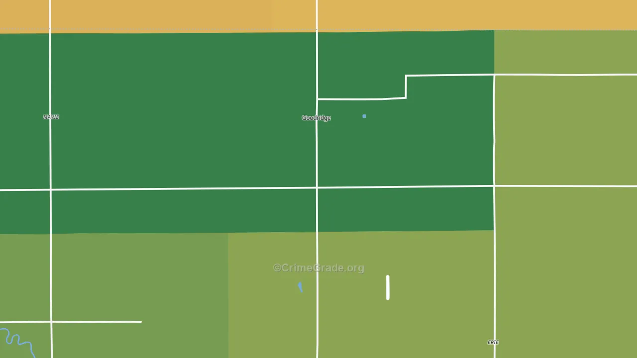 56725, MN Map of Drug-Related Crime Rates