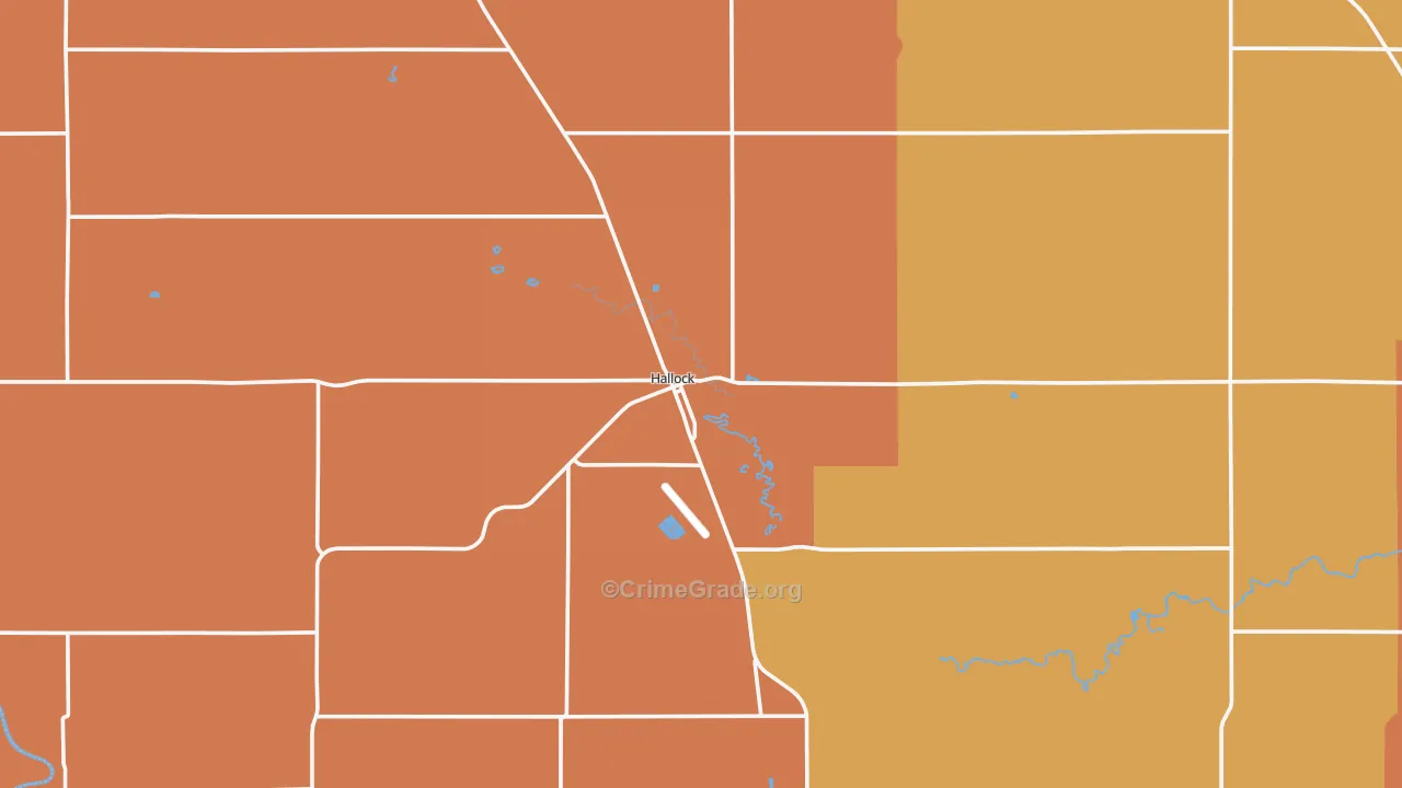 56728, MN Map of Drug-Related Crime Rates