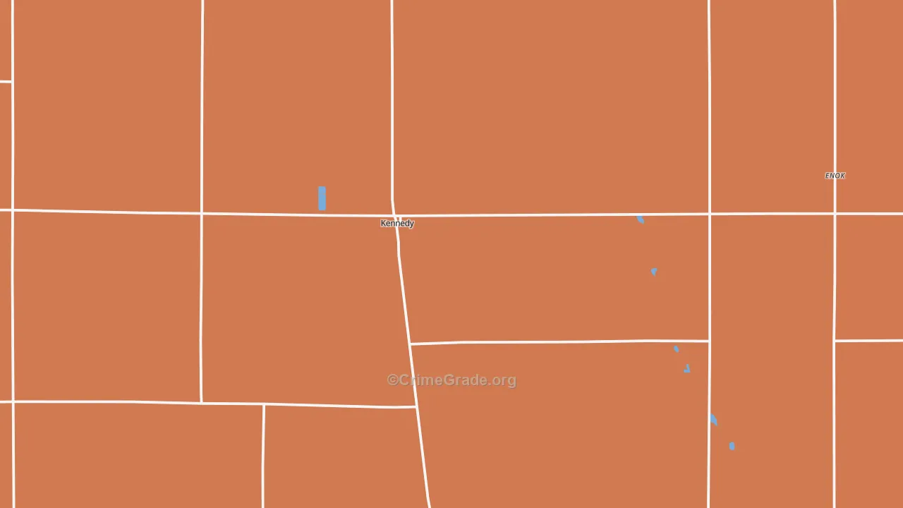 56733, MN Map of Drug-Related Crime Rates