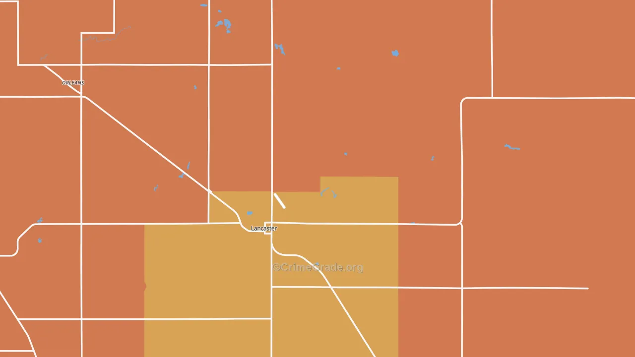 56735, MN Map of Drug-Related Crime Rates