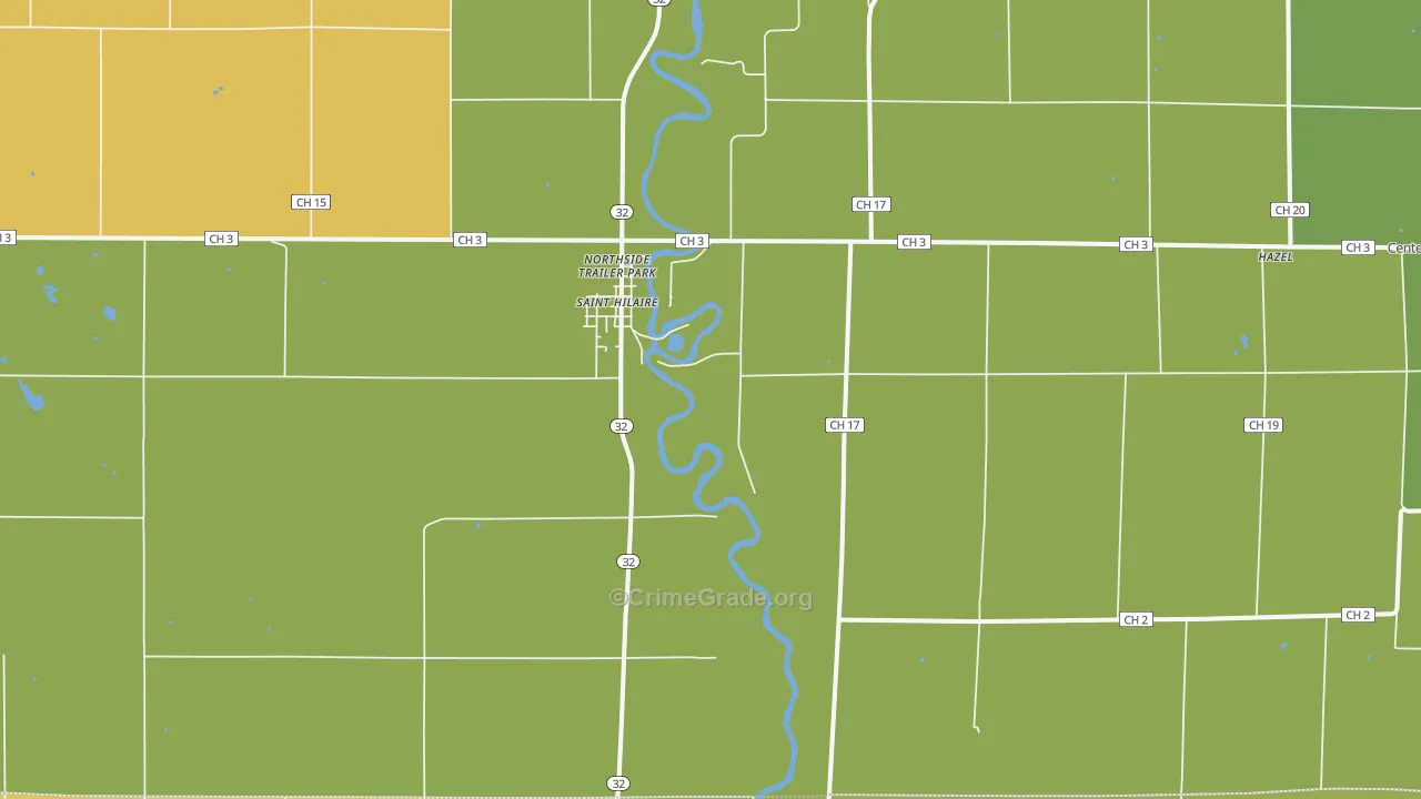 56754, MN Map of Drug-Related Crime Rates