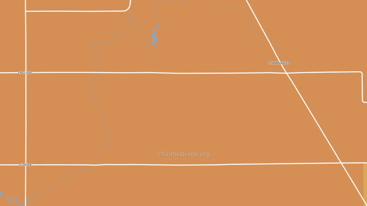 56758, MN Map of Drug-Related Crime Rates