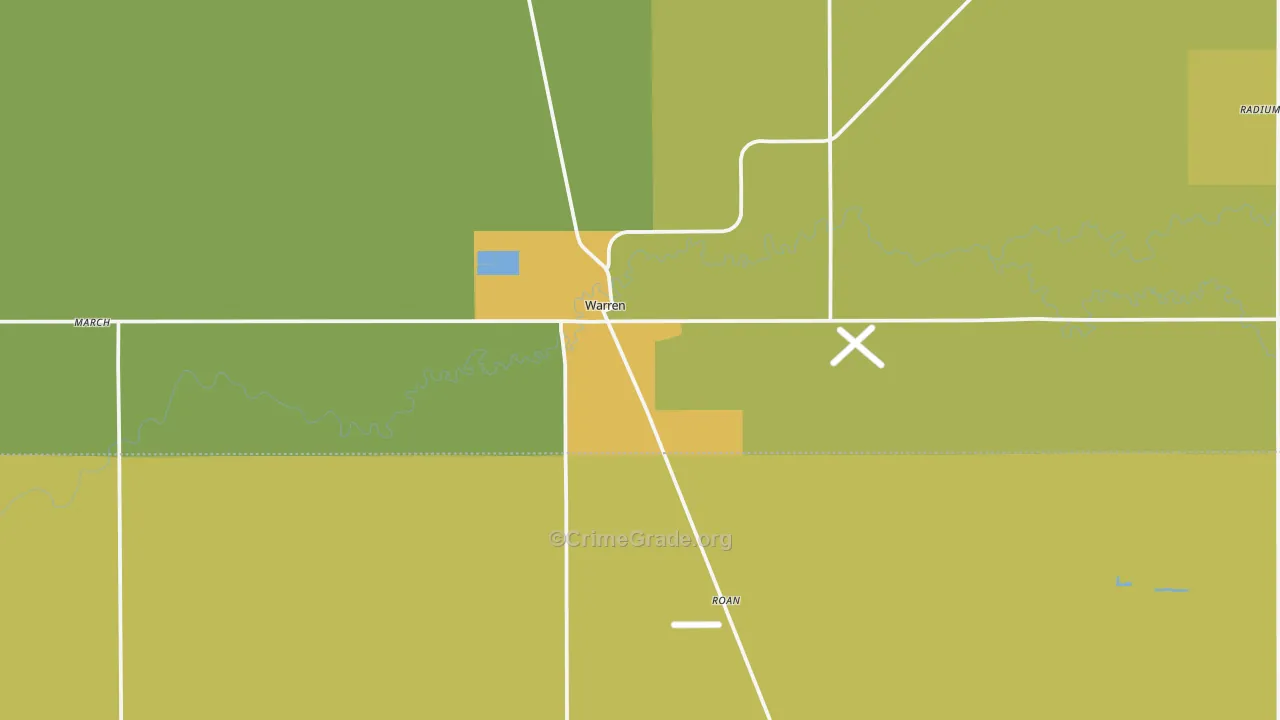 56762, MN Map of Drug-Related Crime Rates