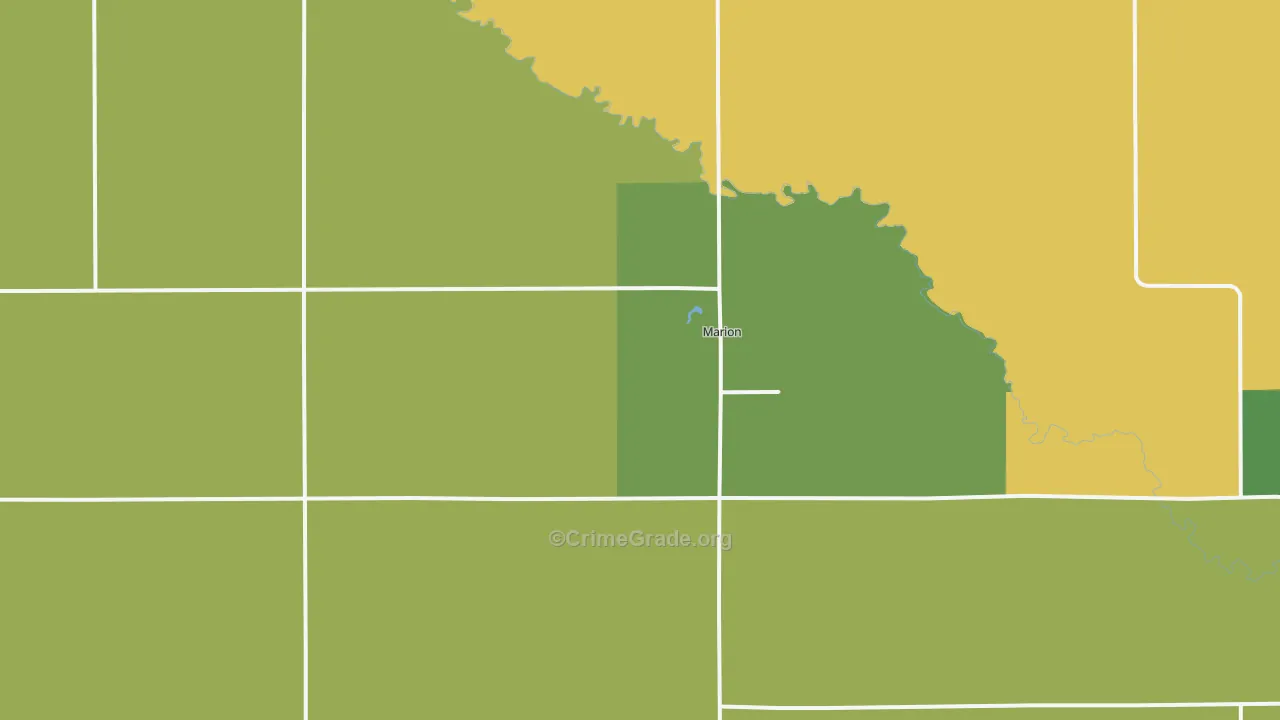 57043, SD Map of Drug-Related Crime Rates