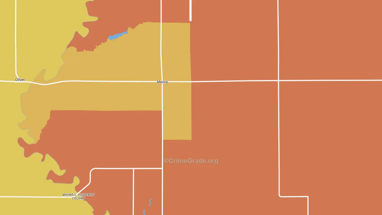 57045, SD Map of Drug-Related Crime Rates
