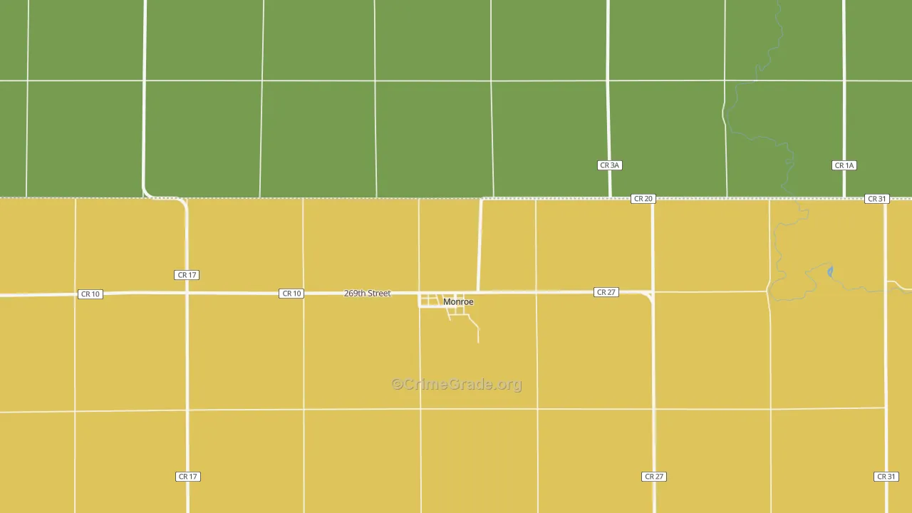 57047, SD Map of Drug-Related Crime Rates