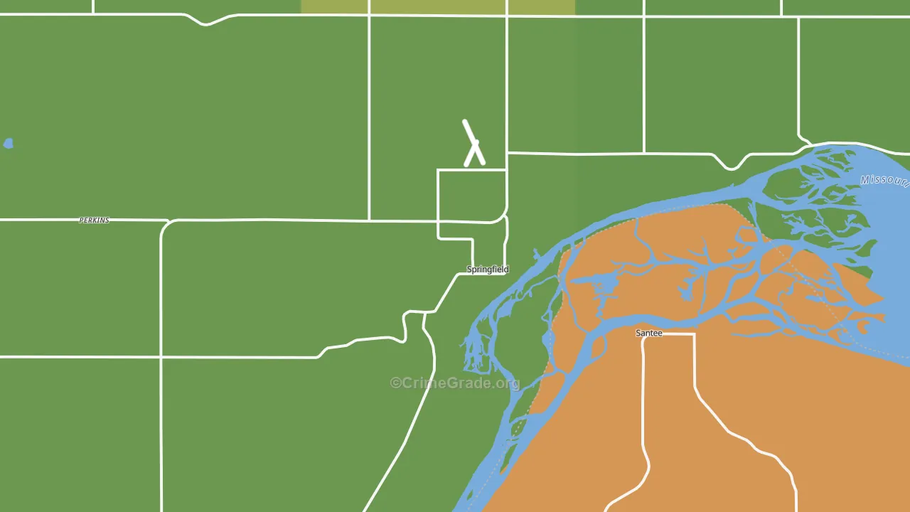 57062, SD Map of Drug-Related Crime Rates