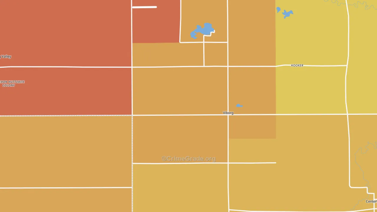 57070, SD Map of Drug-Related Crime Rates