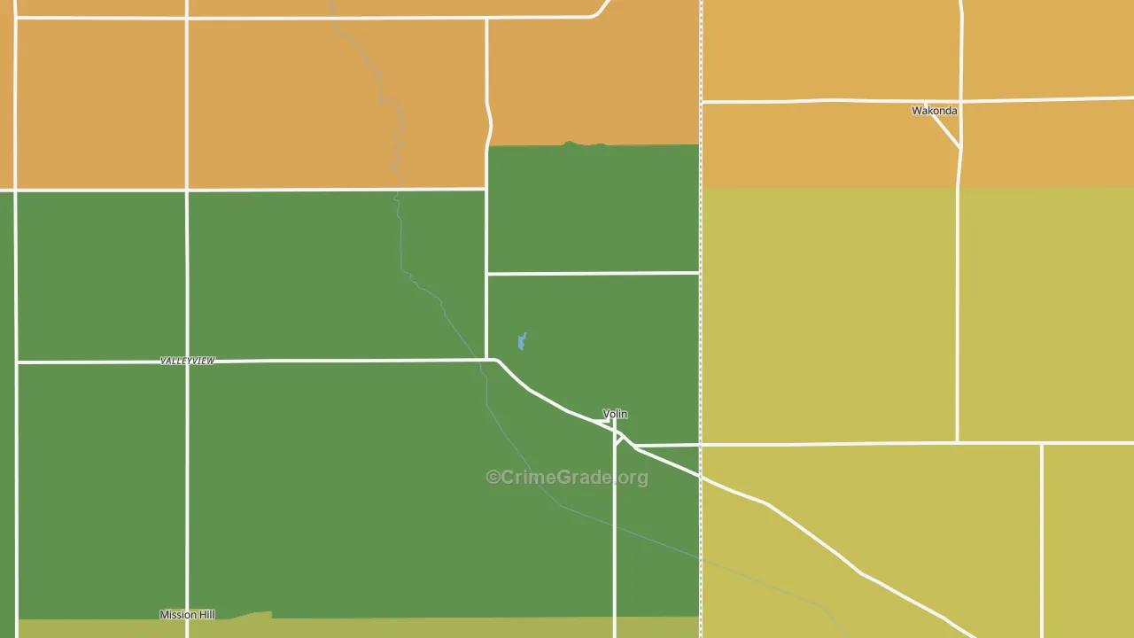 57072, SD Map of Drug-Related Crime Rates