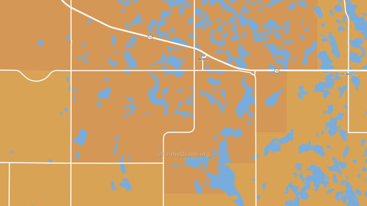 57219, SD Map of Drug-Related Crime Rates