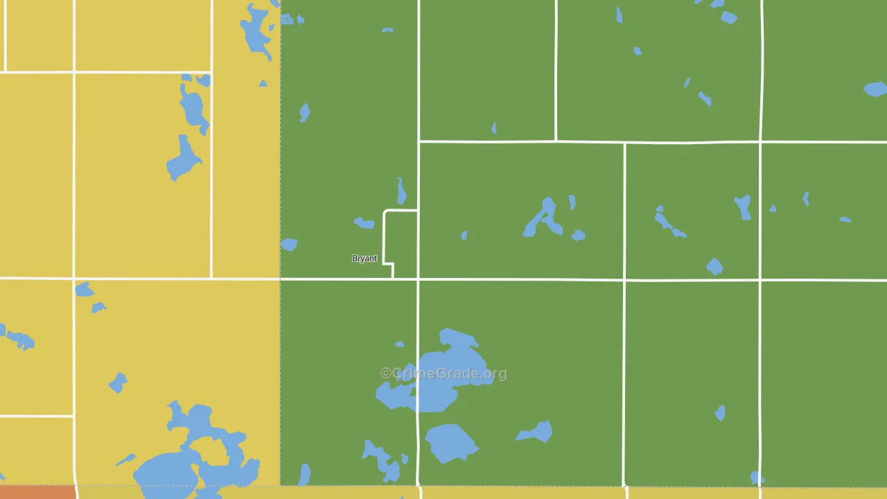 57221, SD Map of Drug-Related Crime Rates