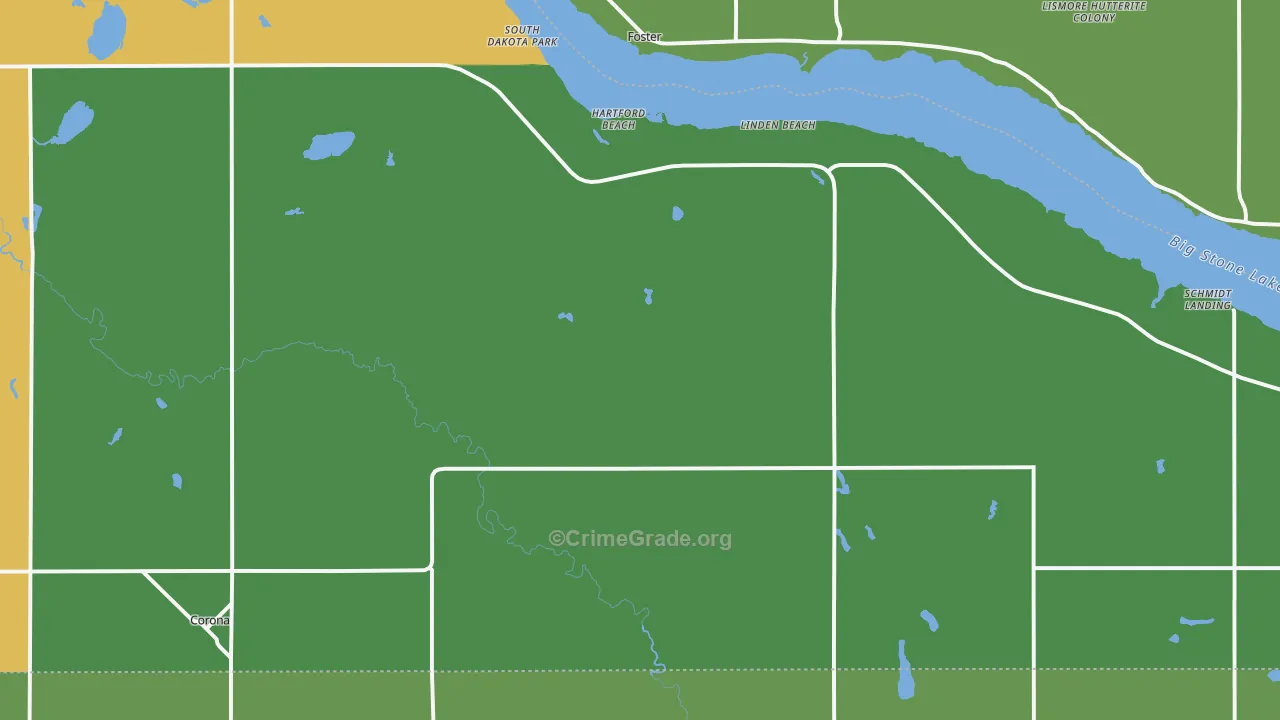 57227, SD Map of Drug-Related Crime Rates