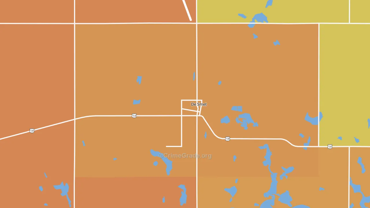 57231, SD Map of Drug-Related Crime Rates