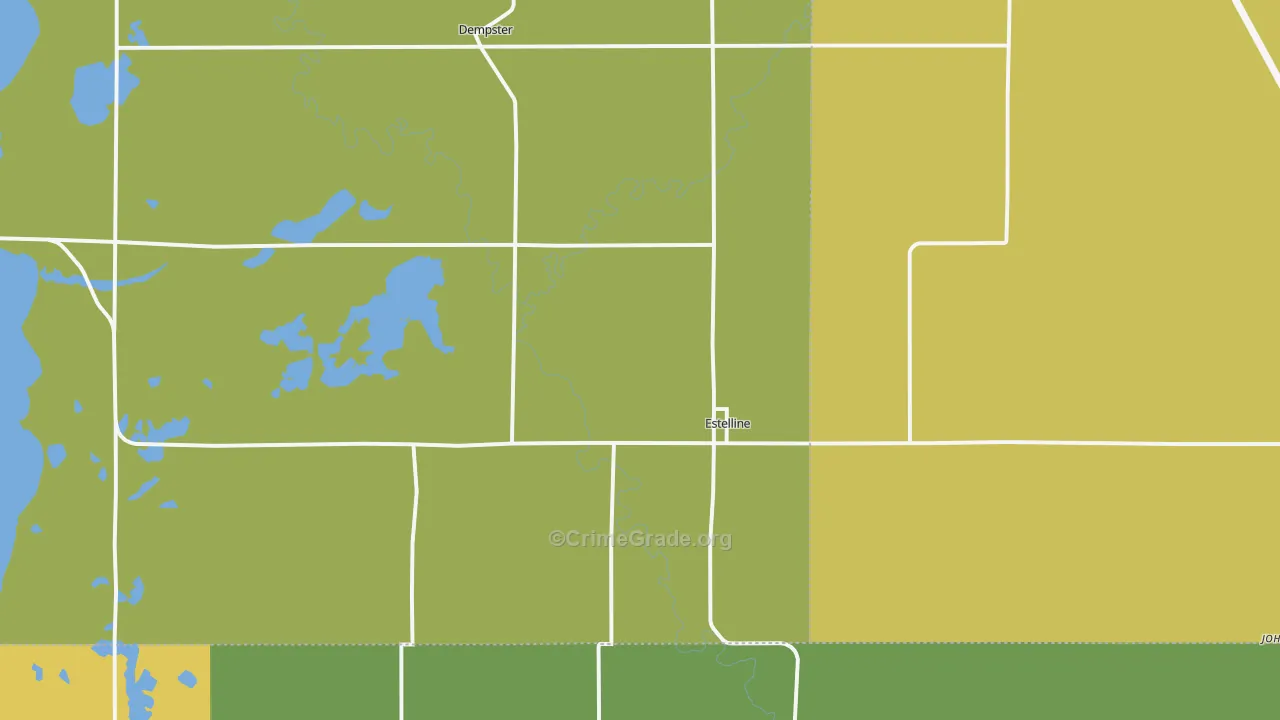 57234, SD Map of Drug-Related Crime Rates