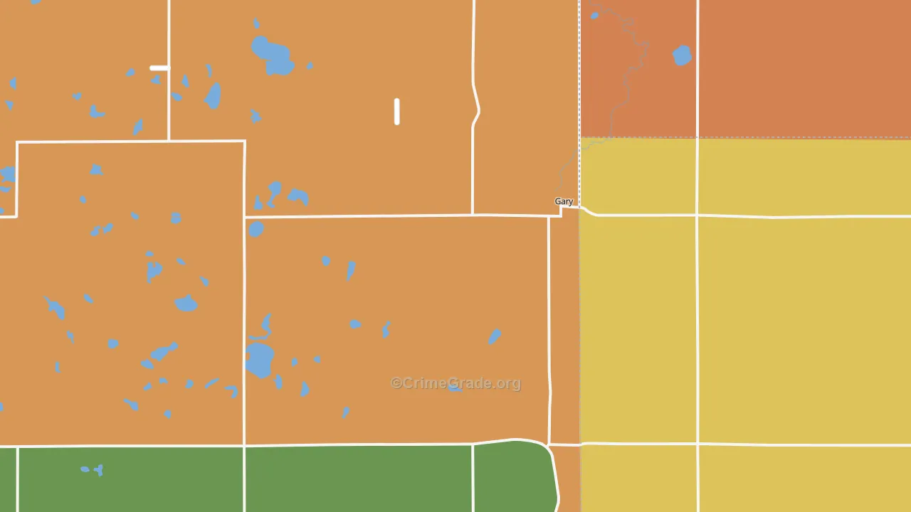 57237, SD Map of Drug-Related Crime Rates