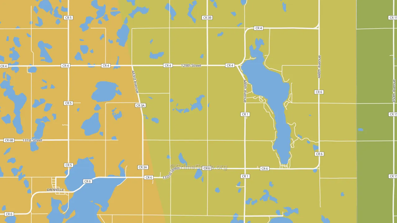 57239, SD Map of Drug-Related Crime Rates