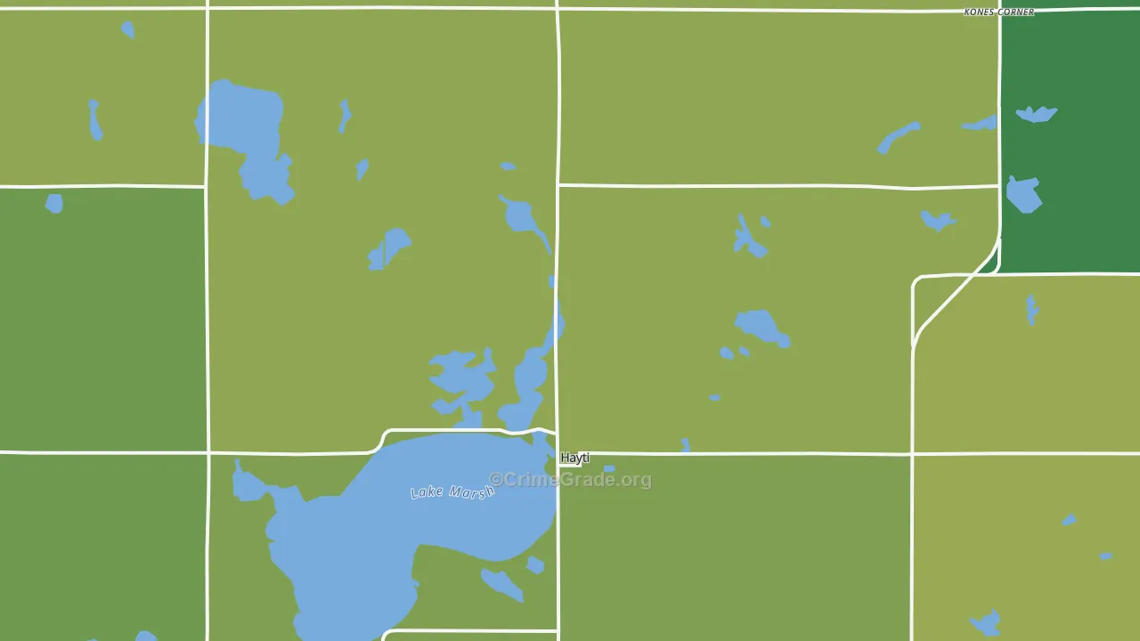 57241, SD Map of Drug-Related Crime Rates