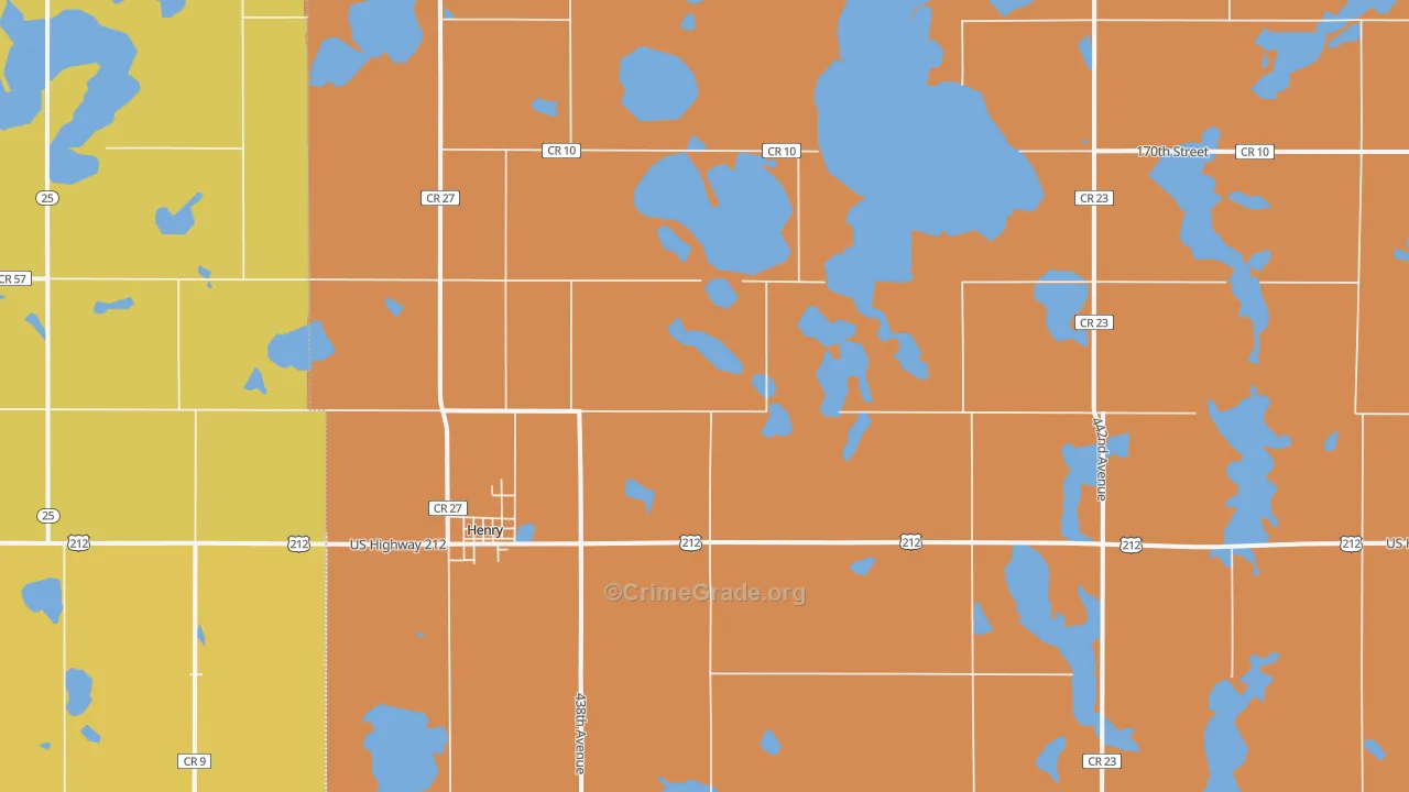 57243, SD Map of Drug-Related Crime Rates