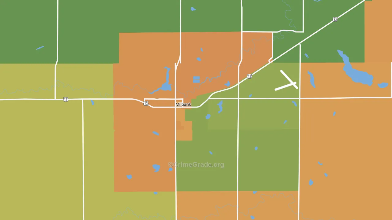 57252, SD Map of Drug-Related Crime Rates