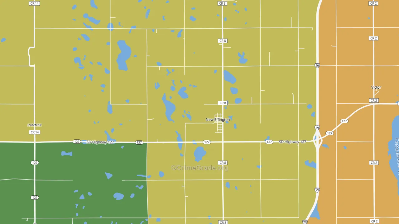 57255, SD Map of Drug-Related Crime Rates