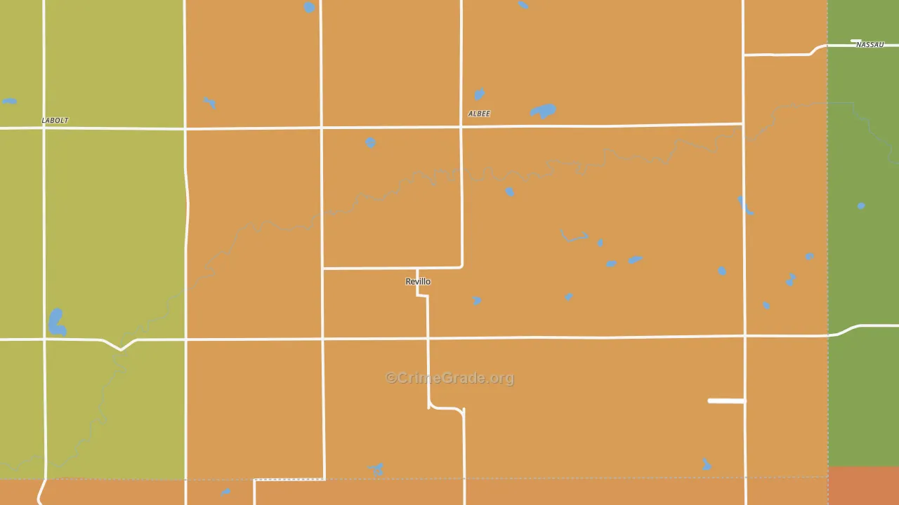 57259, SD Map of Drug-Related Crime Rates