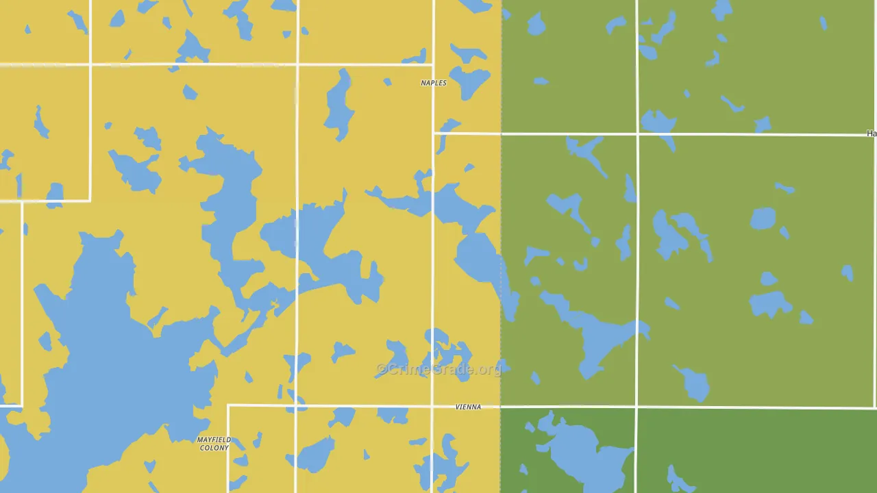 57271, SD Map of Drug-Related Crime Rates