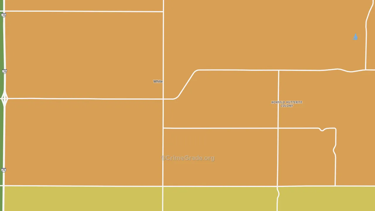 57276, SD Map of Drug-Related Crime Rates