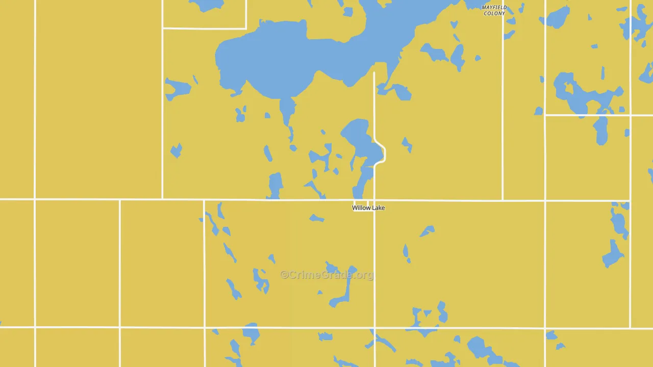 57278, SD Map of Drug-Related Crime Rates