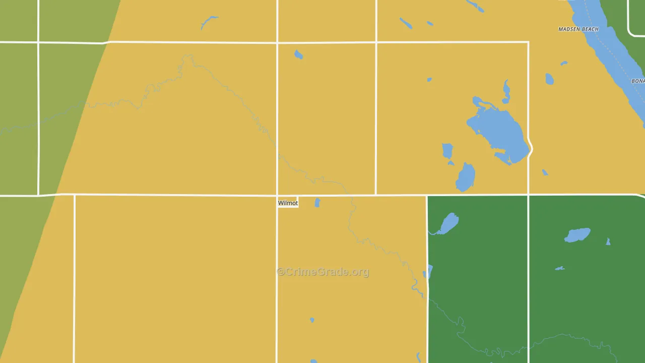 57279, SD Map of Drug-Related Crime Rates